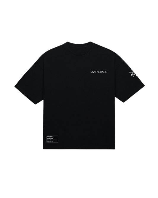 ASTARHOOD OVERSIZED T-SHIRT BLACK