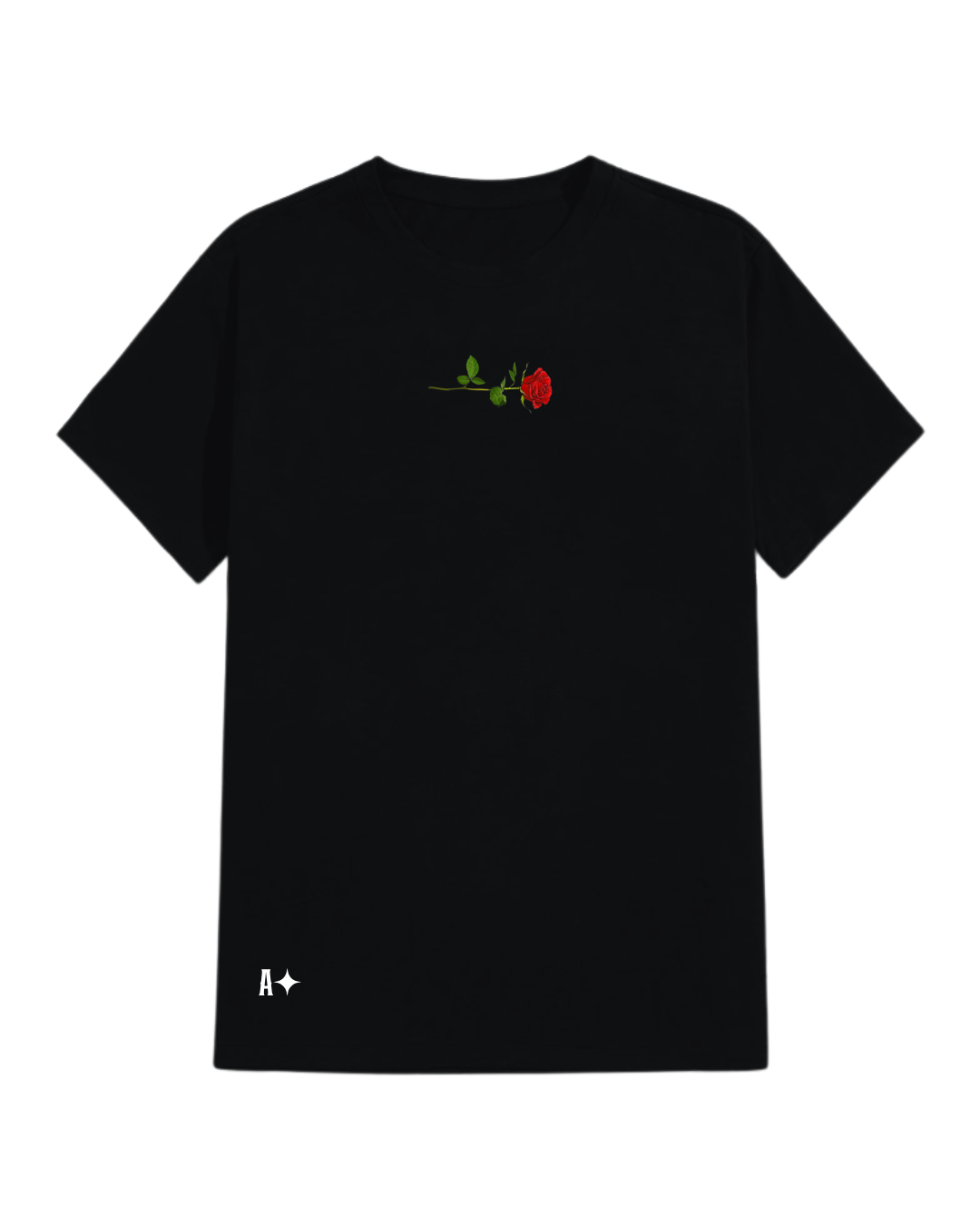 BLOOM REGULAR FIT T-SHIRT BLACK