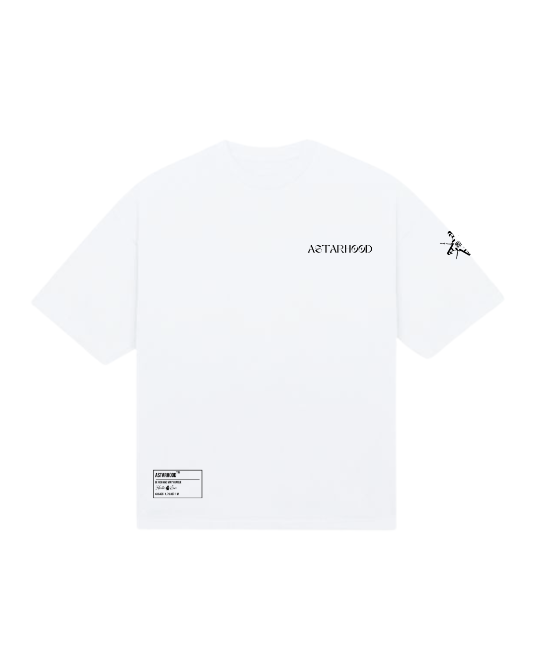 ASTARHOOD OVERSIZED T-SHIRT WHITE