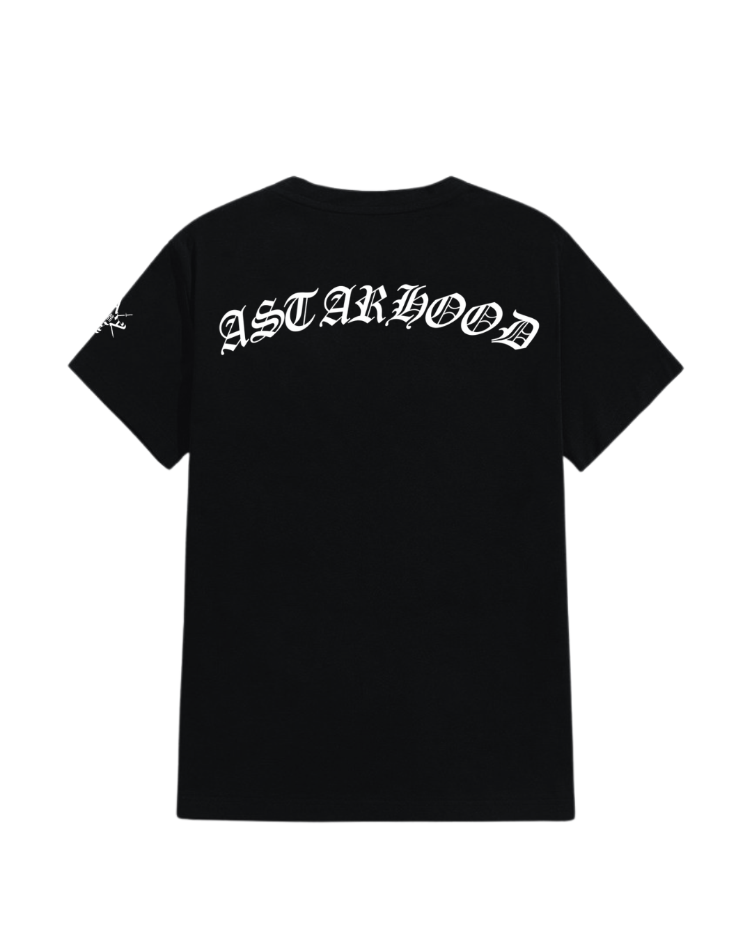 ASTARHOOD REGULAR FIT T-SHIRT BLACK