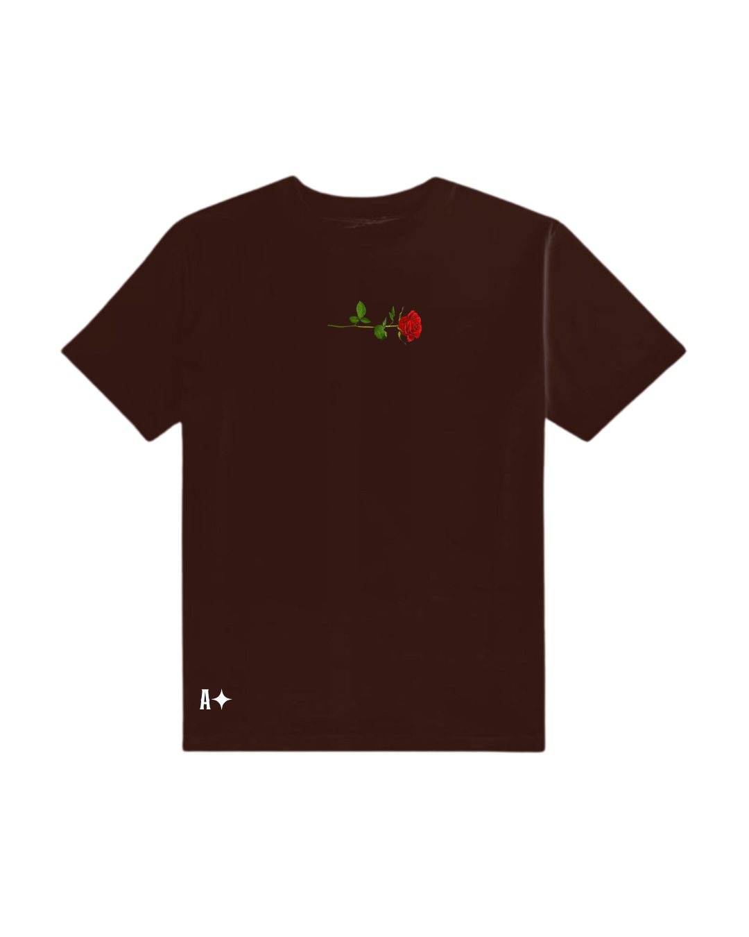 BLOOM REGULAR FIT T-SHIRT CHOCOLATE BROWN